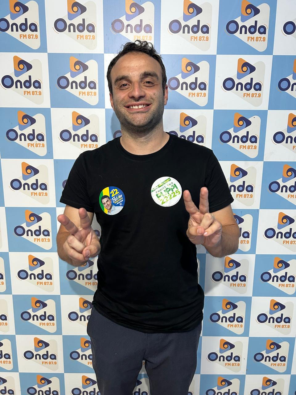 Christiano Puppi defende investimentos em infraestrutura, segurança e geração de empregos em entrevista à Onda FM