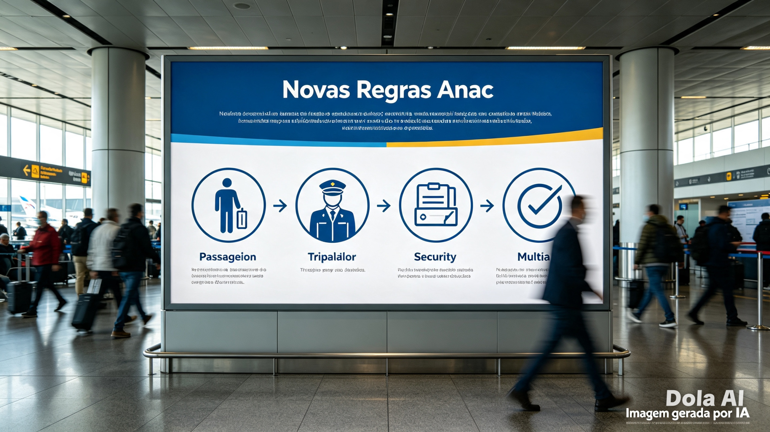 Regras da Anac contra indisciplina em voos entram em vigor segunda