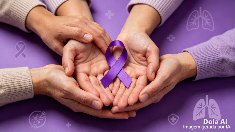 Setembro Roxo alerta para a fibrose cística, a doença do beijo salgado