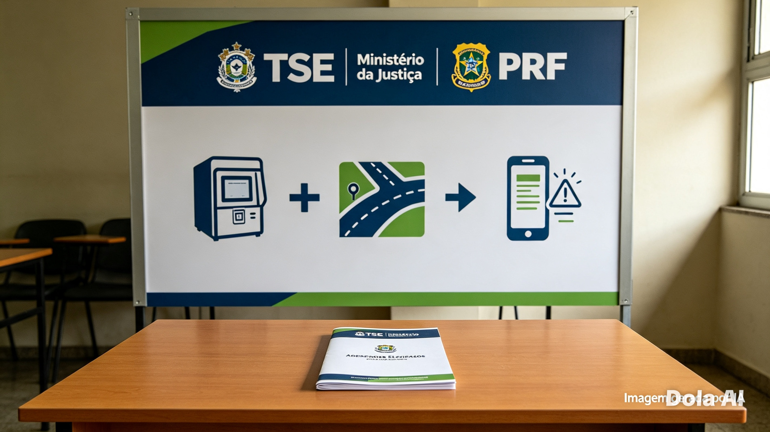 TSE e Ministério da Justiça definem regras para PRF nas eleições