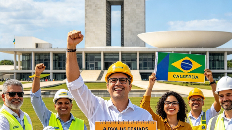 Fim da escala 6×1 será promulgado nesta sexta-feira (16)