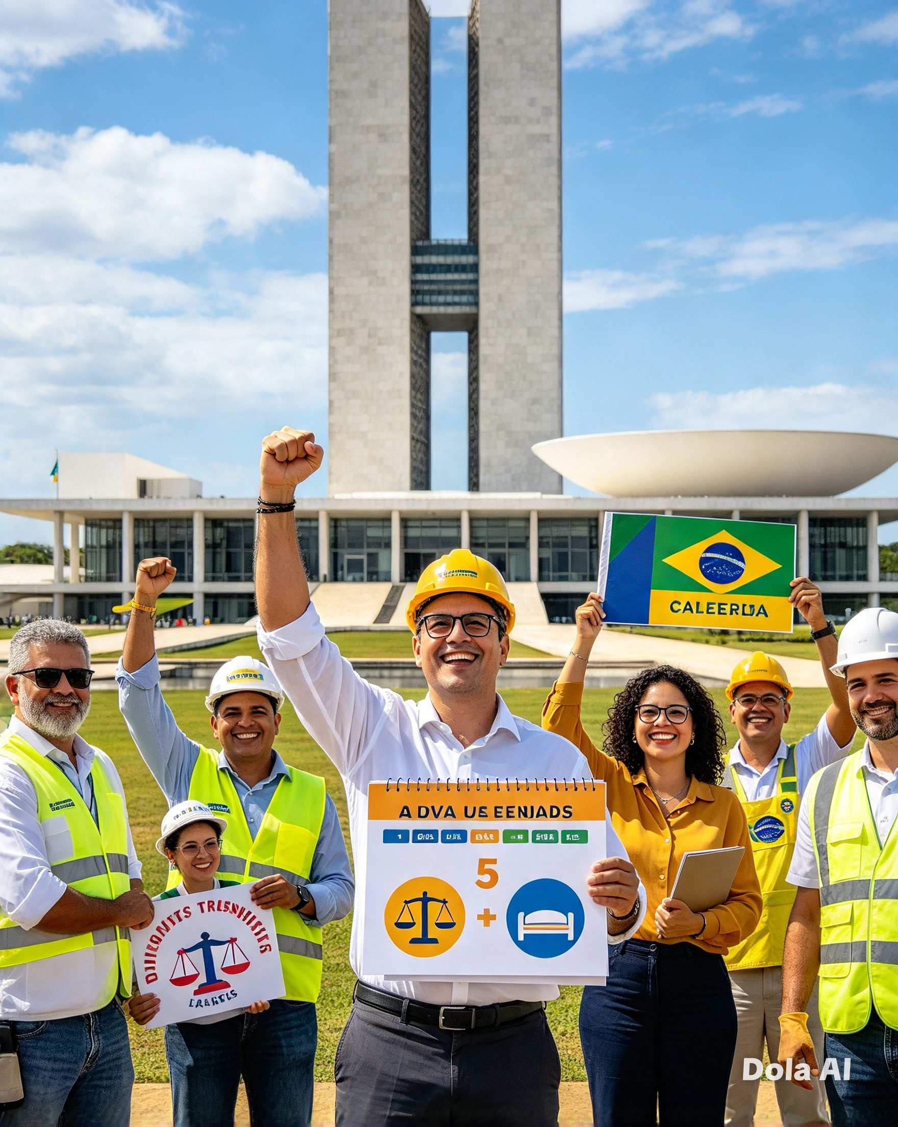 Fim da escala 6×1 será promulgado nesta sexta-feira (16)