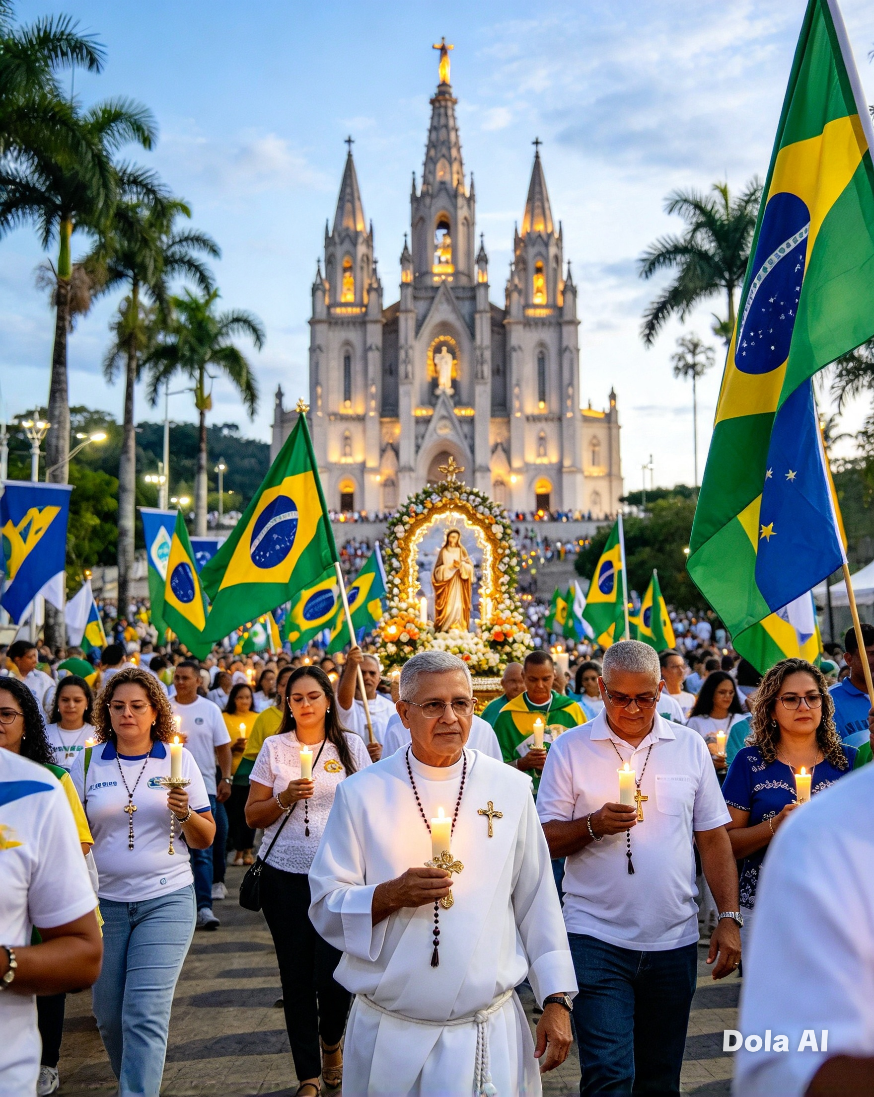 Cidade de Aparecida se prepara para festa do Dia da Padroeira