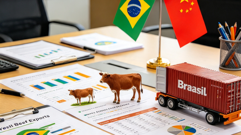 China aplica taxa adicional de 55% sobre a carne brasileira